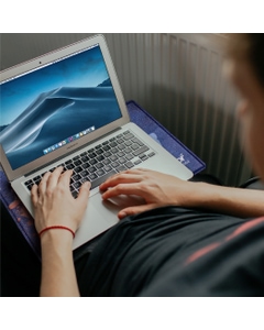 Armor' Laptop EMF radiation and heat shield - Harley Davidson - Large 15' 6" inches